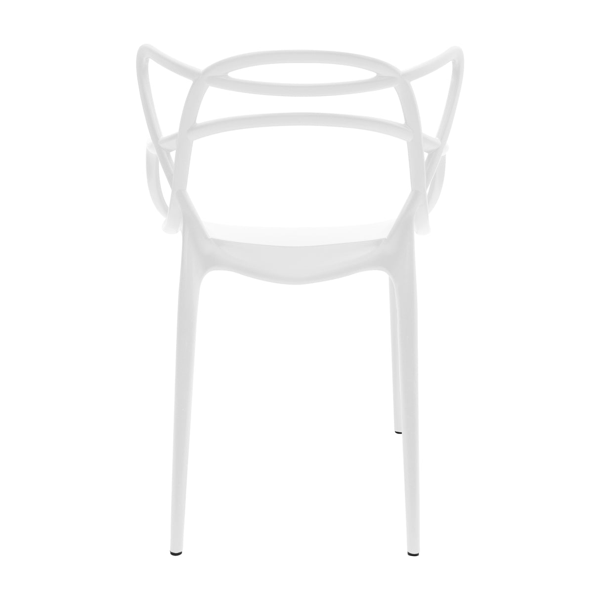 Silla Exterior Sidney Con Brazos - Blanco