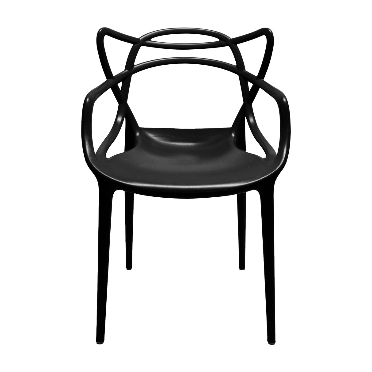 Set de 4 Sillas Exterior Sidney Con Brazos - Grafito