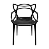 Set de 4 Sillas Exterior Sidney Con Brazos - Grafito