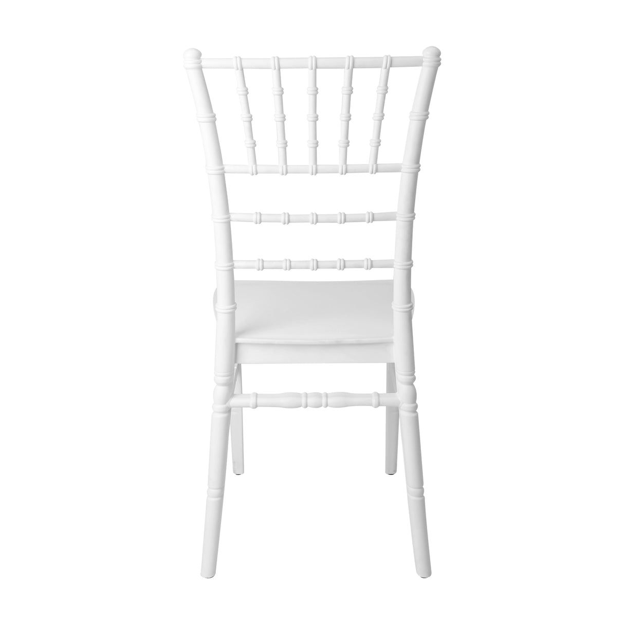 Set de 4 Sillas Exterior Tiffany Sin Brazos - Blanco