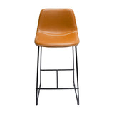 SILLAS DE BAR VERNER CARAMELO BOXBIT